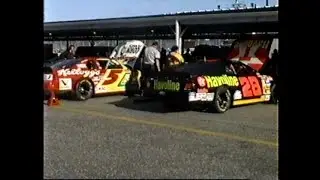 NASCAR Darlington Speedway Pits Saturday March 1995