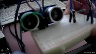 CIS833B Week 2 Day 2: Using Ultrasonic Sensor and LCD with Raspberry Pi 4.