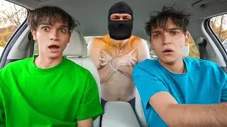 We CAUGHT Stalker Living in our car!