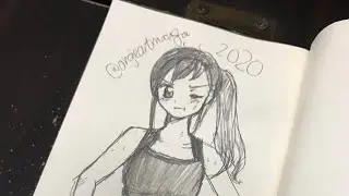 Draw a Manga Girl again 2020! AngieARTmanga
