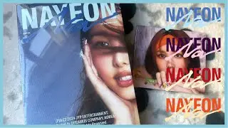 NAYEON 나연 - "NA" 2nd Mini Album Unboxing | Version A & Digipack