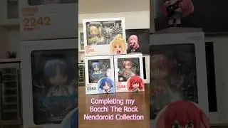 Completing My Bocchi The Rock Nendoroid Collection #bocchitherock #nendoroid #unboxing #hobby