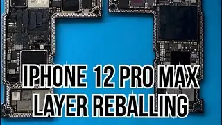 iPhone 12 Pro Max Layer Removing & installation with Pre heater #technology #iphone #mobilerepair