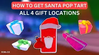 How To Find All 4 Presents in Find The Pop Tarts | How To Get Santa Pop Tart (Roblox)