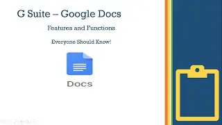 Google Workspace Tutorial Series | Users | Part-8 : Google Docs Functions and Use Cases