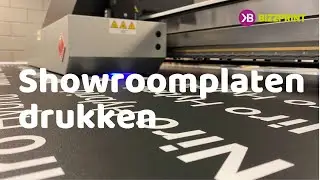 Showroomplaten drukken
