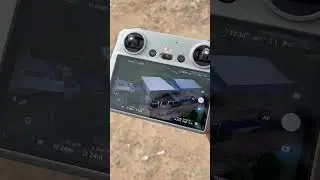 Drone shooting with RC controller