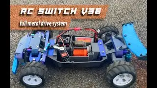 RC Switch V36 Test Run with 2s lipo TRACK VERSION