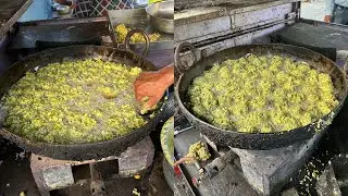 Giant Famous Bhajiya of Rajkot😱😱 देखिए कैसे तैयार होती है 50 ग्राम की एक bhajiya😳😳 Indian Food