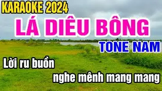 Lá Diêu Bông Karaoke Tone Nam Nhạc Sống gia huy karaoke