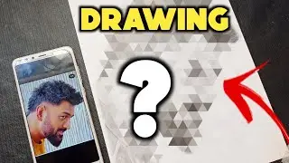 Drawing MS DHONI