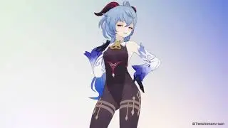 [MMD/Genshin Impact] Ganyu - Hold up