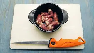 How to clean chicken 🐔 hearts before cooking