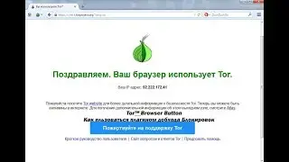 Tor™ Browser Button ,как пользоваться плагином