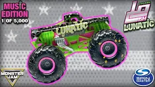 SPIN MASTER MONSTER JAM LOCASH LUNATIC MUSIC EDITION EXCLUSIVE