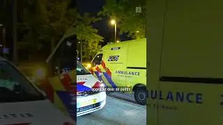 Ruzie mondt uit in steekpartij: echtpaar gewond | #shorts