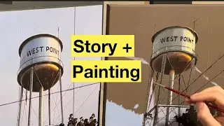 Painting a water tower that could have saved my town