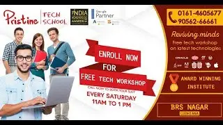 Free Technical Workshop worth INR 70,000/-