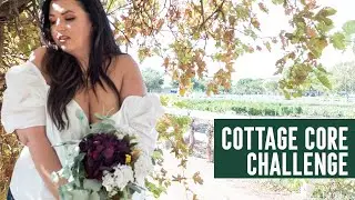 I look like an idiot... COTTAGE CORE CHALLENGE | PLUS SIZE TRY ON HAUL | SOMETIMES GLAM