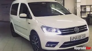 RCD-330 Plus, камера заднего вида, парктроники на Volkswagen Caddy.