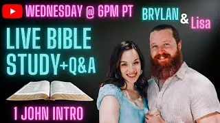 LIVE Bible Study: 1 John Intro + Q&A LIVESTREAM HANGOUT!