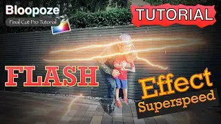 TUTORIAL CARA EDIT EFEK LARI SUPER CEPAT(SUPERSPEED EFFECT) SEPERTI FLASH | Final Cut Pro X 2020