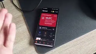 The Xiaomi 15 gets pretty hot...