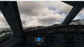 MSFS FBW A320 From BGGH Nook to BGSF Kangerlussuaq Airport in Greenland Using NDBs for navigation