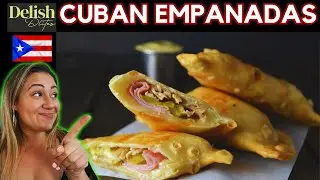 CUBAN SANDWICH EMPANADAS | Delish D'Lites | Fusion Dishes