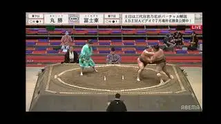 Nagoya Basho 2021 - Day 4 - Makushita - Ms31 Marusho vs. Ms32 Fujiazuma