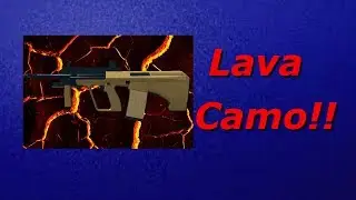 Molten Lava Camo Aug A3 - Roblox (Phantom Forces)