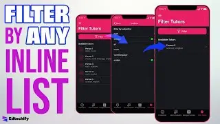 Glide: CUSTOM FILTERS using ANY inline list!
