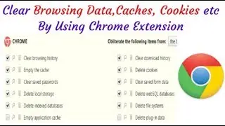 How to Clear Browsing Data, History, Cache, Cookies on Google Chrome