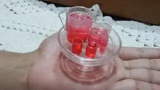 jar, glass and miniature cup - Jarra, copo e Taça Miniatura / DOLLHOUSE