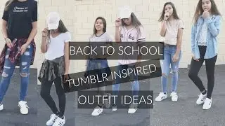 Back to school tumblr inspired outfit ideas pt. 2 ♡
