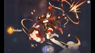 When you get c1 amber you be like... (Genshin Impact)