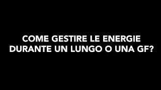 Gestire le energie in una GF - la strategia vincente di EthicSport