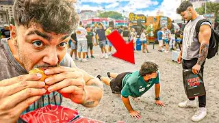 Fuí a una Competición de Hamburguesas