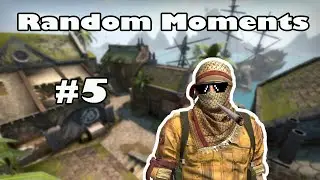CSGO Random Moments 5 # -200 IQ plays