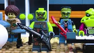 Lego Granny Game. LEGO Stop Motion Animation