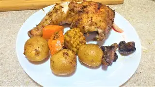 КУРОЧКА ЗАПЕЧЁНАЯ С ОВОЩАМИ