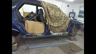 Это нужно знать. Замена порогов, коробов Ваз 2110 2я часть.