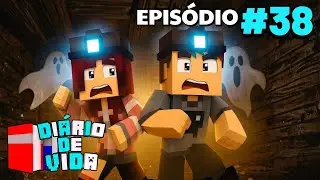 Steve e Bella CAÇADORES de FANTASMAS - DIÁRIO DE VIDA 38 Minecraft Machinima