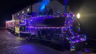 Pioneer Tunnel's Coal Region Christmas Train (in 4K)