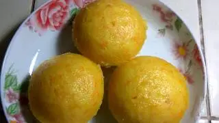 Steamed Carrot Cupcake
