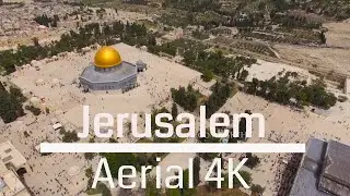 Aerial Jerusalem 4K, Old City