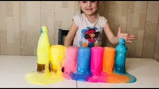 Цветная пена Делаем своими руками Опыт для детей