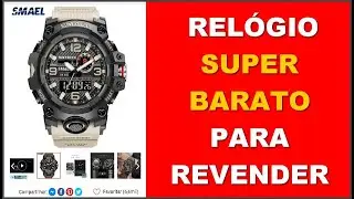 RELÓGIO SUPER BARATO PARA REVENDER E GANHAR MUITO DINHEIRO AGORA EM 2022