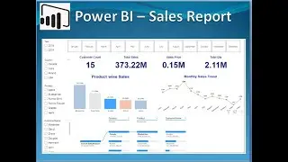 Power BI - How to create Report in Power BI