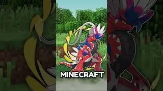 I remade this Mooshroom into Koraidon from Pokémon Scarlet